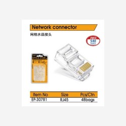 RJ45 网格水晶接头